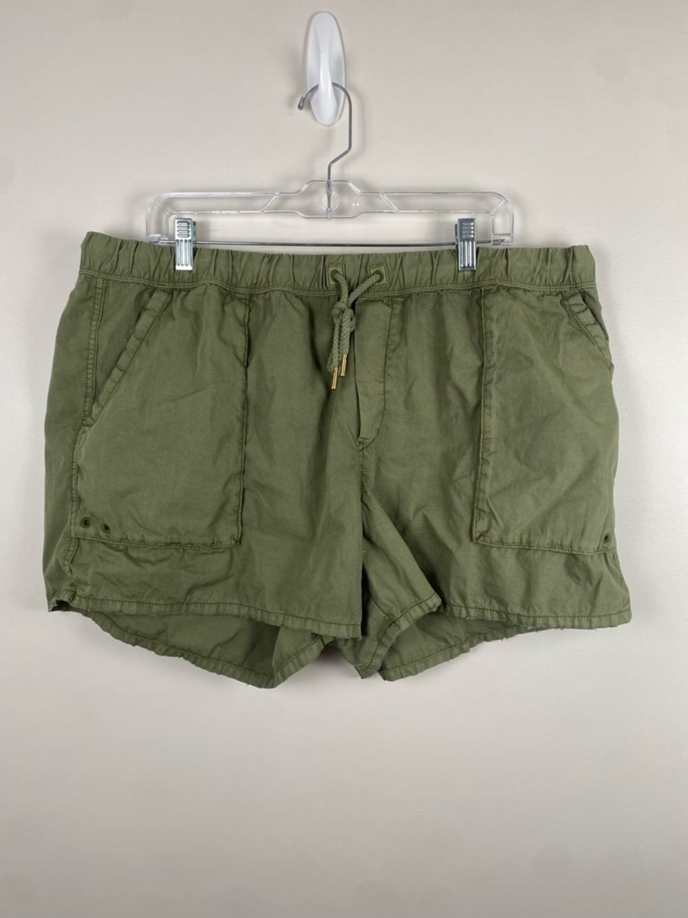 NWT Alpine Design Women's Twill‎ Shorts Olive Green 100% Cotton 4" Inseam XXL